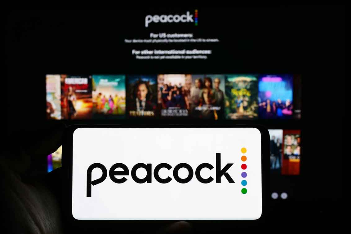 Peakcock title screen