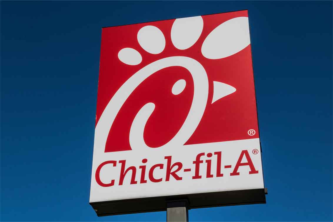 Photo of Chick-fil-A sign