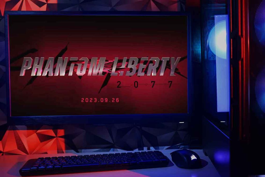 Photo of Phantom Liberty title screen