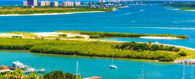 aerial view of Volusia County, Florida