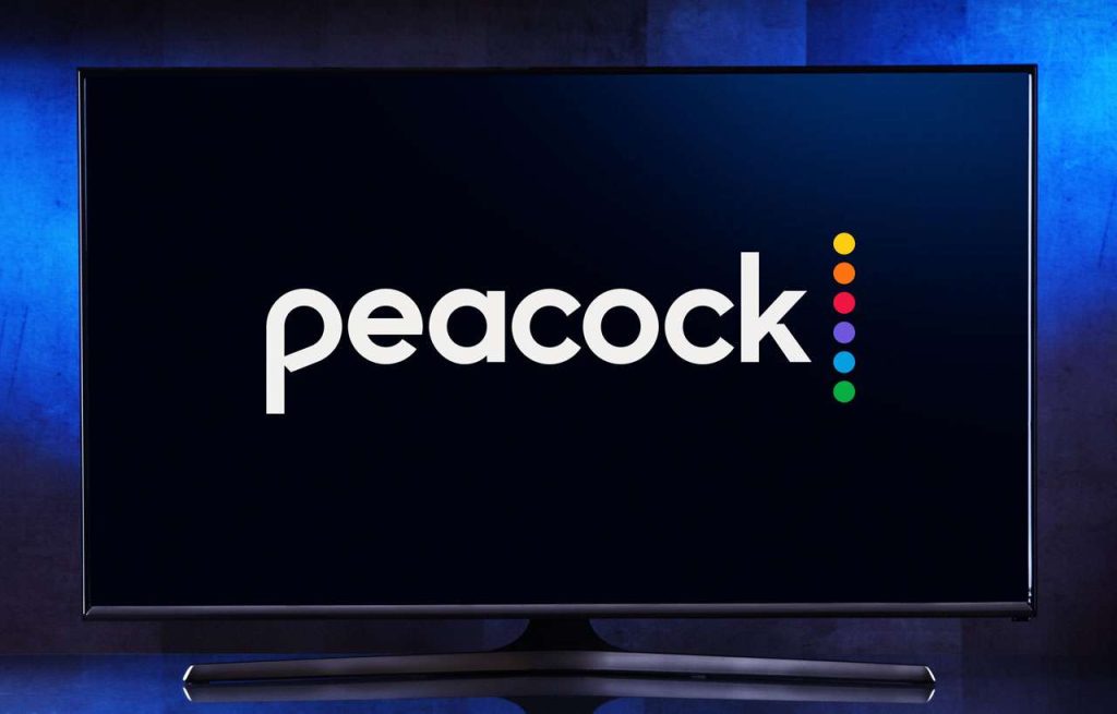 Photo of Peakcock streaming startup screen