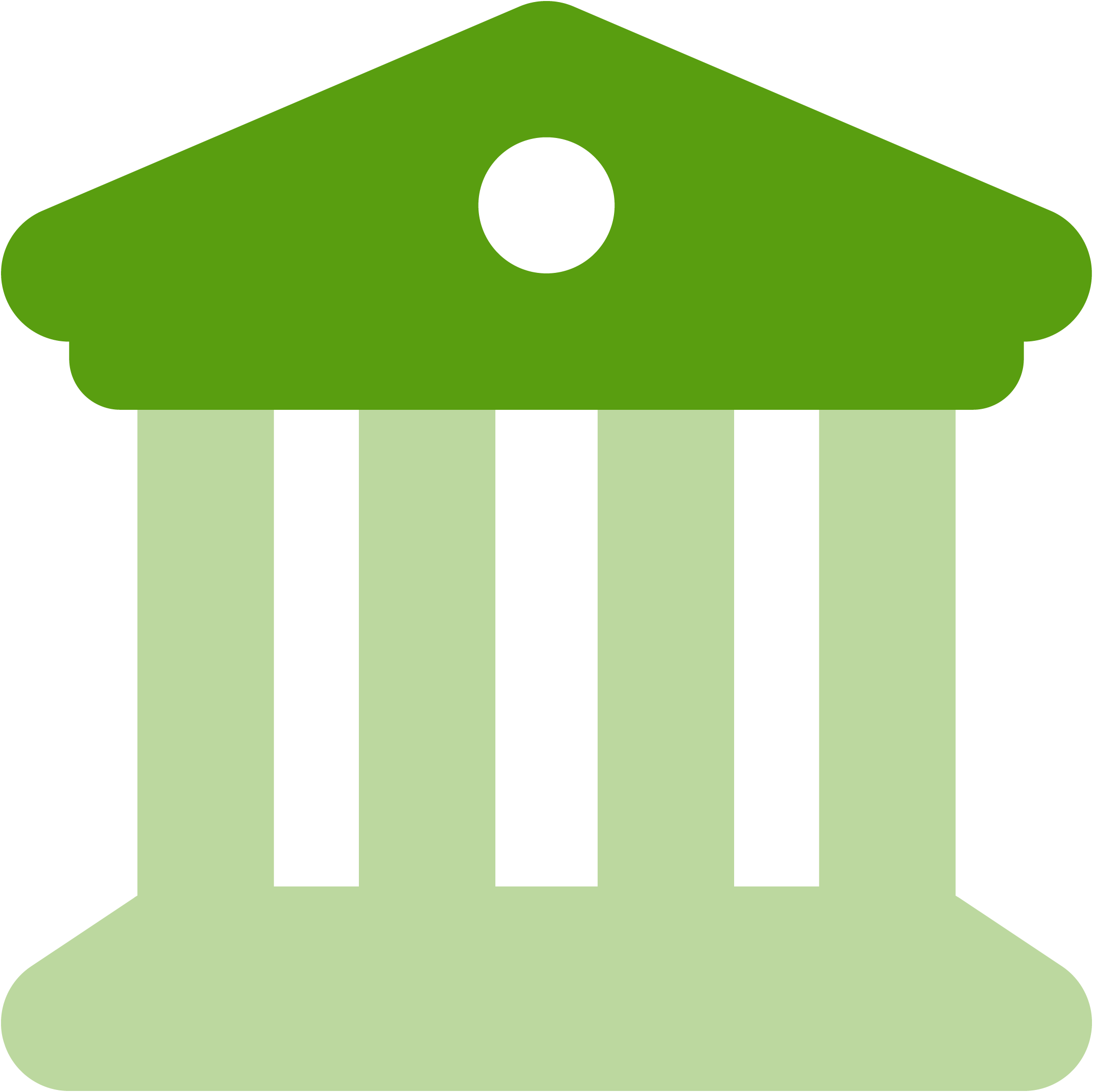 building-columns-duotone-solid