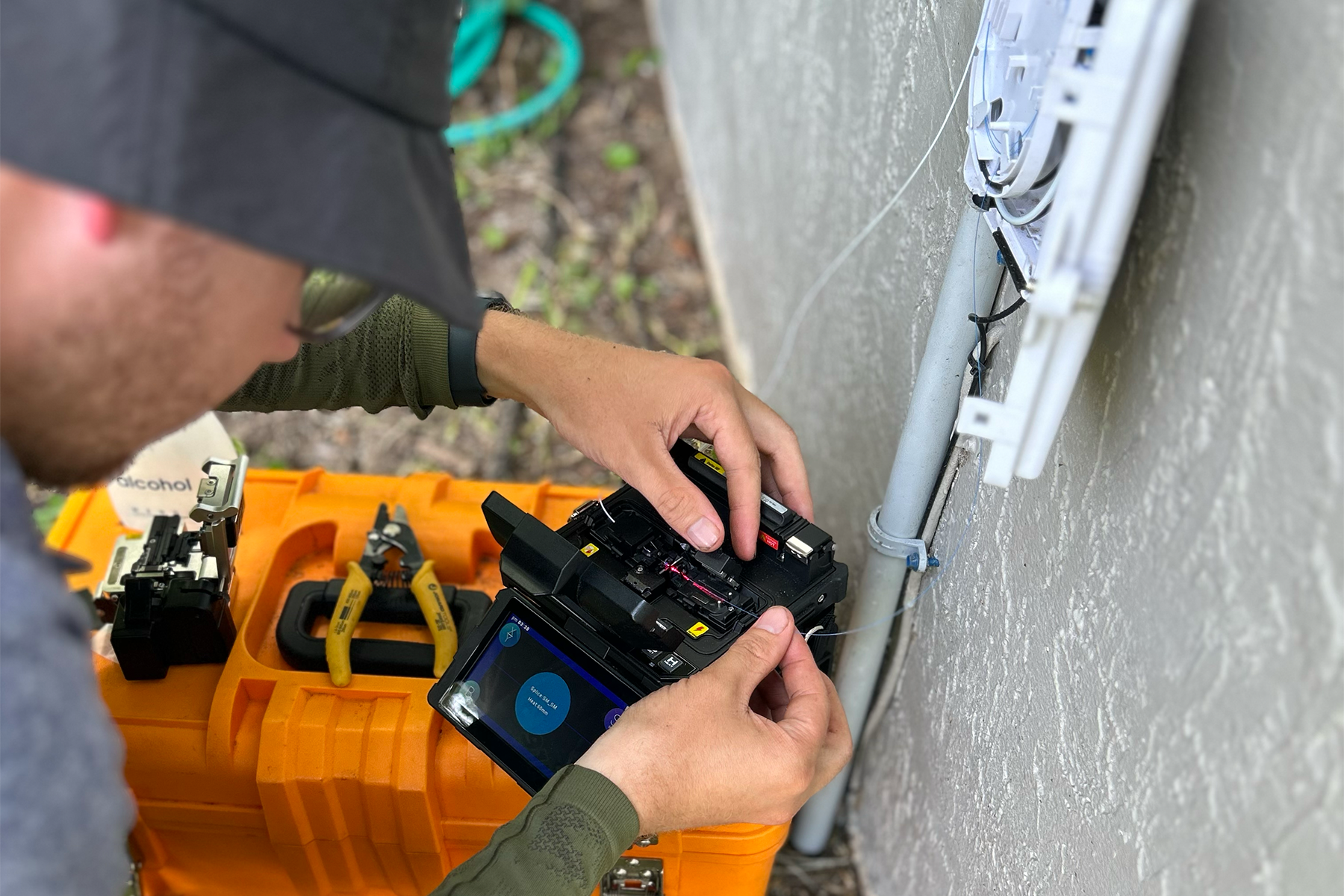 wire3 fiber installation