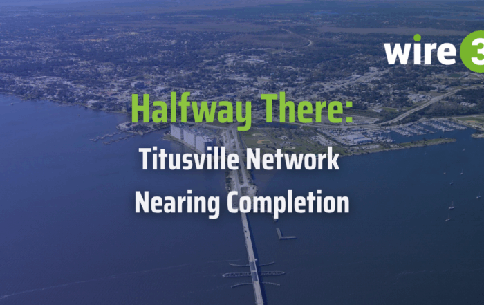 Titusville 50% Done