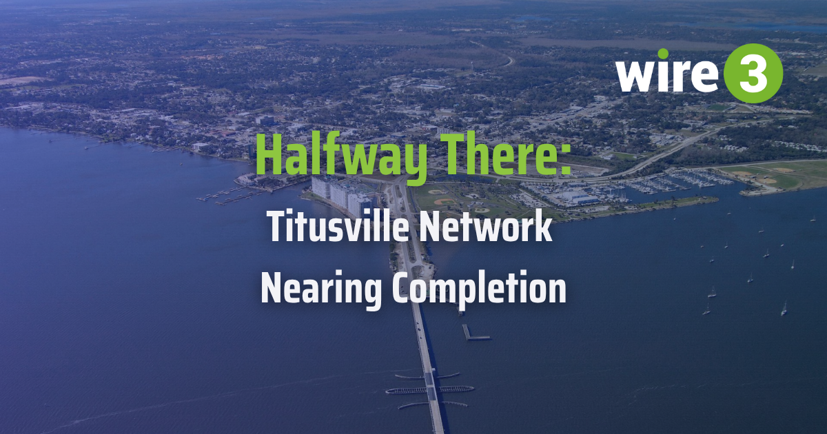 Titusville 50% Done