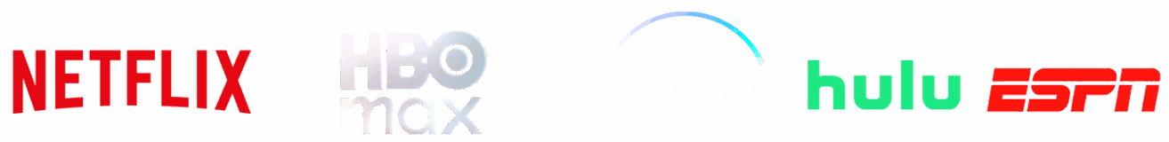 Netflix HBO Max Disney+ Hulu ESPN
