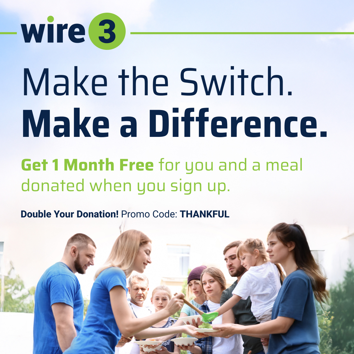 Wire 3 Thanksgiving Promo