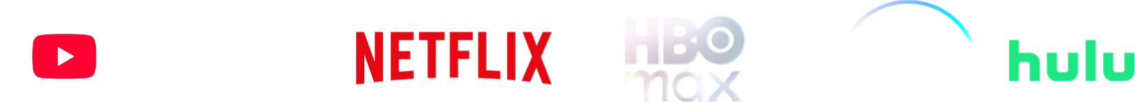 YouTube TV Netflix HBO Max Disney+ Hulu ESPN