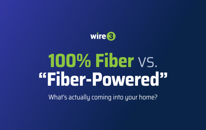Fiber vs. Fiber Powered